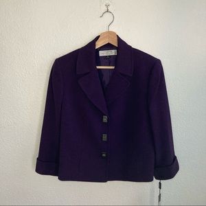 tahari boxy blazer office NEW